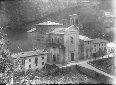 Olmo al Brembo. Antica chiesa parrocchiale di Sant'Antonio