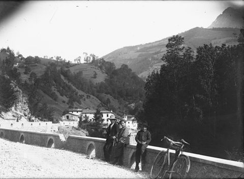 Valtorta. Veduta dalla strada provinciale