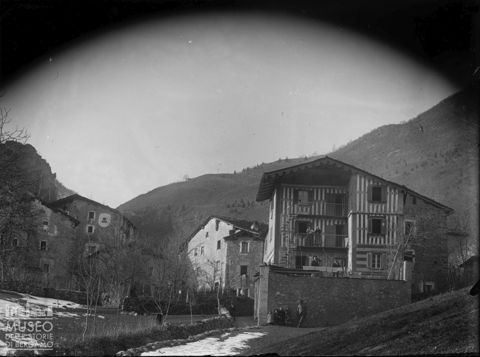Santa Brigida. Veduta della frazione Bindo