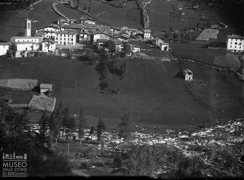 Carona. Veduta panoramica