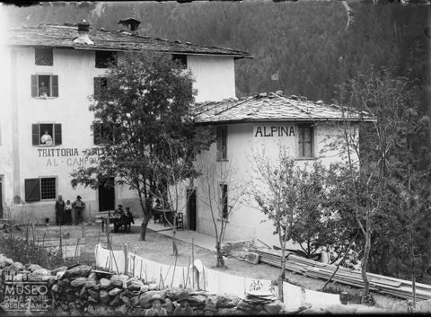 Roncobello. Trattoria Alpina al Campovalle