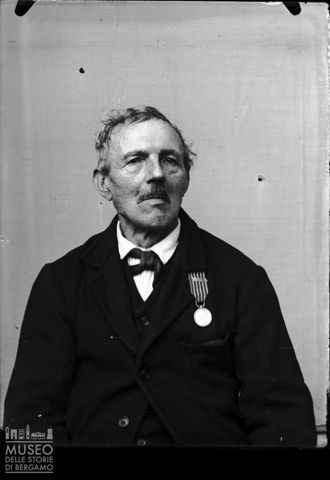 Val Brembana. Ritratto di uomo anziano