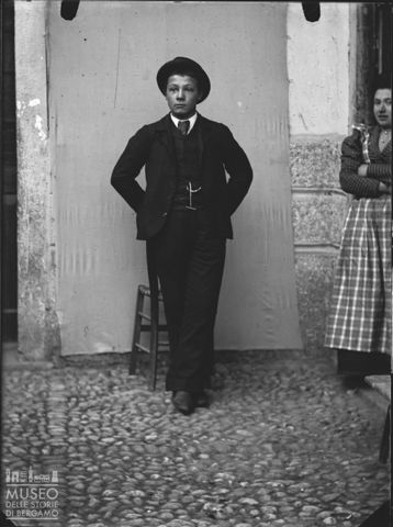 Val Brembana. Ritratto di giovane uomo