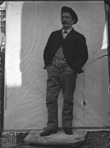 Val Brembana. Ritratto di uomo