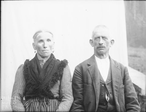 Val Brembana. Ritratto di una coppia di coniugi