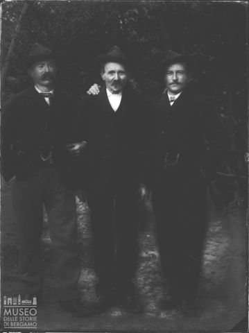 Val Brembana. Ritratto di tre amici