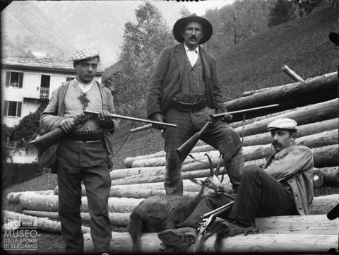 Alta Val Brembana. Cacciatori