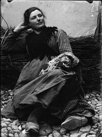 Val Brembana. Ritratto di contadina