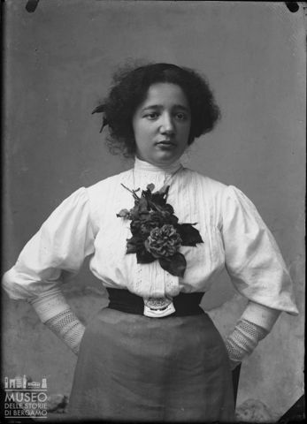 Val Brembana. Ritratto di donna