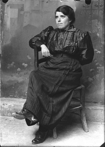 Piazza Brembana. Ritratto di donna
