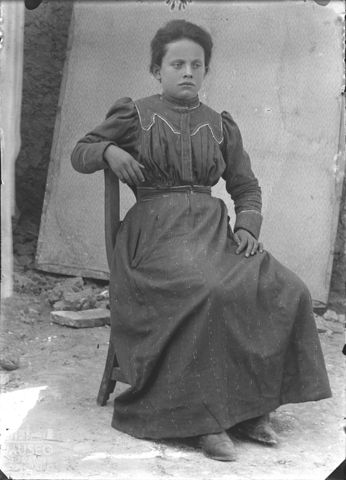 Piazza Brembana. Ritratto di donna