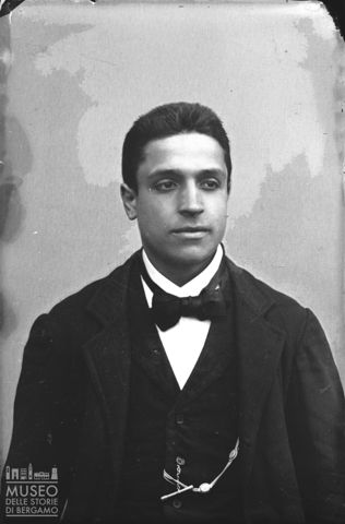 Piazza Brembana. Ritratto di uomo