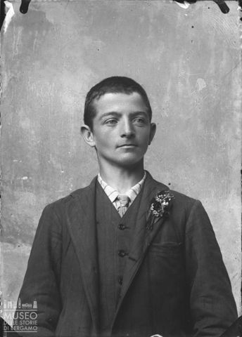 Piazza Brembana. Ritratto di ragazzo