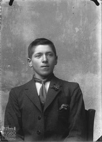 Piazza Brembana. Ritratto di ragazzo