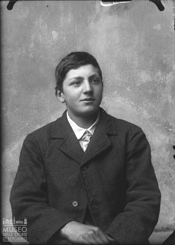 Piazza Brembana. Ritratto di ragazzo