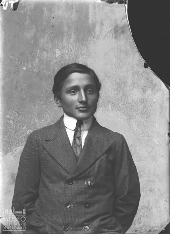 Piazza Brembana. Ritratto di ragazzo