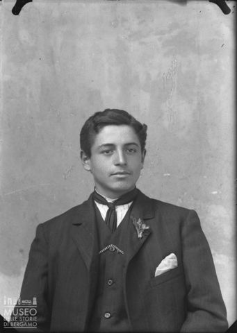 Piazza Brembana. Ritratto di ragazzo