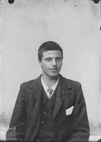 Piazza Brembana. Ritratto di ragazzo