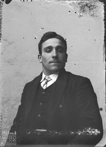 Piazza Brembana. Ritratto di uomo