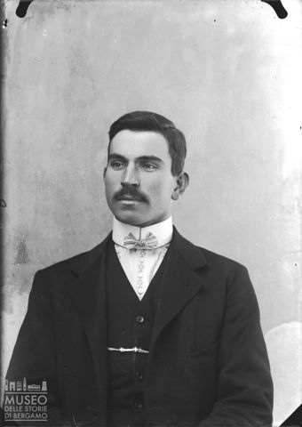 Piazza Brembana. Ritratto di uomo