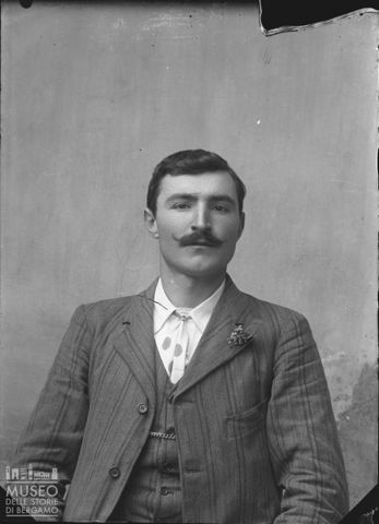 Piazza Brembana. Ritratto di uomo