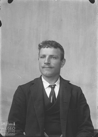 Val Brembana. Ritratto di uomo