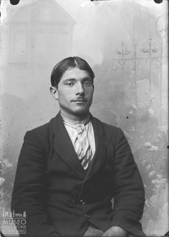 Piazza Brembana. Ritratto di uomo
