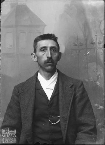 Piazza Brembana. Ritratto di uomo