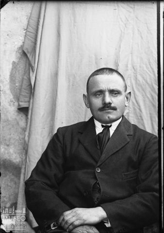 Val Brembana. Ritratto di uomo