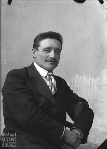 Piazza Brembana. Ritratto di uomo