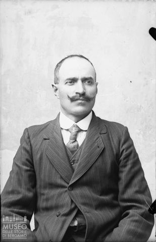Piazza Brembana. Ritratto di uomo