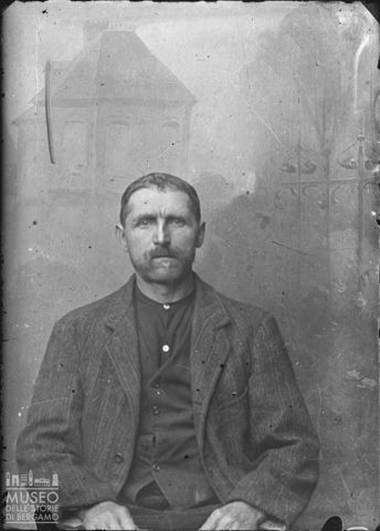 Piazza Brembana. Ritratto di uomo