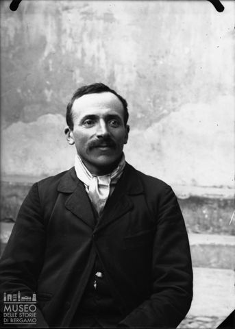 Piazza Brembana. Ritratto di uomo