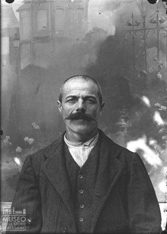 Piazza Brembana. Ritratto di uomo