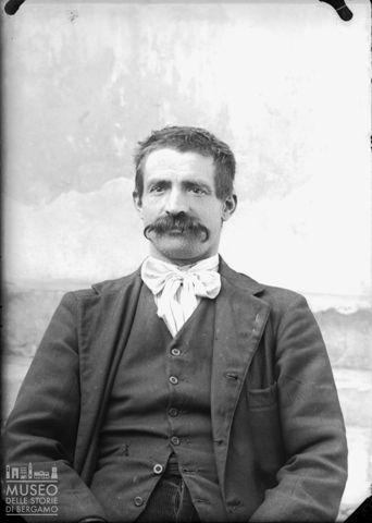 Piazza Brembana. Ritratto di uomo