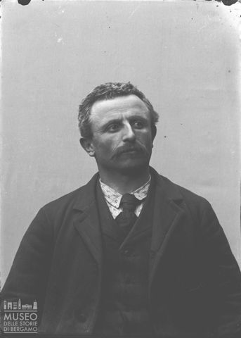 Piazza Brembana. Ritratto di uomo