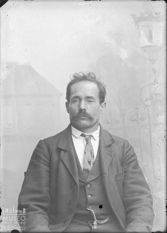 Piazza Brembana. Ritratto di uomo