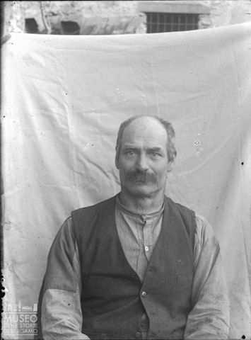 Val Brembana. Ritratto di uomo