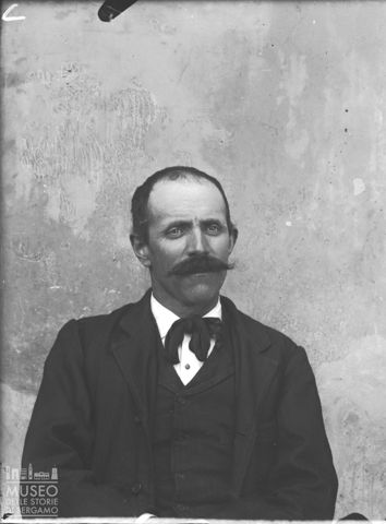 Piazza Brembana. Ritratto di uomo