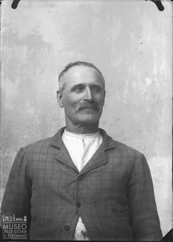 Piazza Brembana. Ritratto di uomo