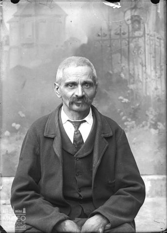 Piazza Brembana. Ritratto di uomo