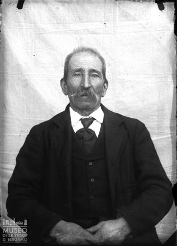 Val Brembana. Ritratto di uomo