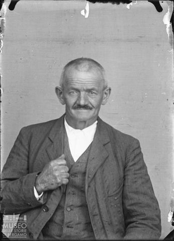 Val Brembana. Ritratto di uomo