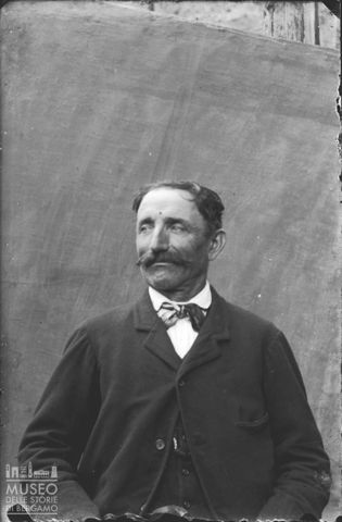 Piazza Brembana. Ritratto di uomo