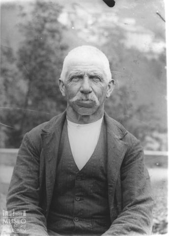 Val Brembana. Ritratto di uomo