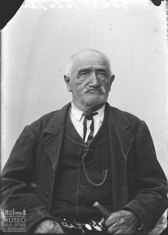 Val Brembana. Ritratto di uomo