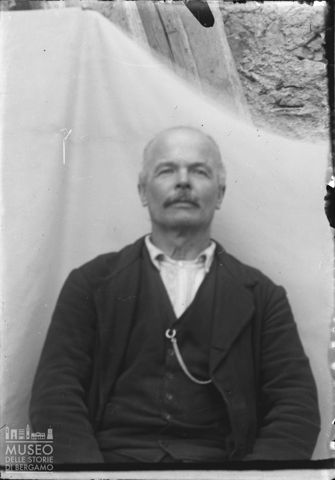 Val Brembana. Ritratto di uomo
