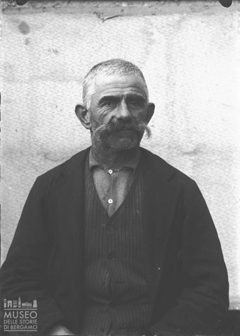 Val Brembana. Ritratto di uomo