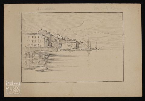 Paesaggio, porto Santo Stefano