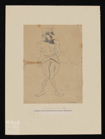 Caricatura, Alcide Rodegher